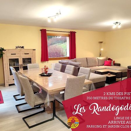 뷔쌍 Les Randogodilleurs Avec Jacuzzi A 2Kms Des Pistes Et 350M Du Theatre Du Peuple ! 빌라 외부 사진
